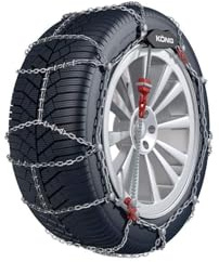 Schneeketten-Set - König CL-10 Schneeketten ADAC TESTSIEGER für 225/45 R17 im Set mit hochwertigen Handschuhen