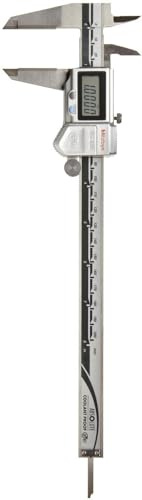 Mitutoyo 500-738-20 Digimatischer Messschieber mit statischer Prozesssteuerung, Hartmetall OD/ID, 0-8 Zoll, IP67, 0,0005 Zoll/0,01 mm