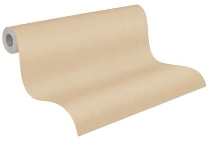 A.S. Création Vliestapete Scandinavian 2 Tapete Uni 10,05 m x 0,53 m beige metallic Made in Germany 353160 3531-60
