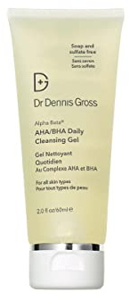Dr Dennis Gross Alpha Beta® AHA/BHA Daily Cleansing Gel, for Skin That is Dull, Congested and Uneven Tone & Texture (2 Fl Oz)