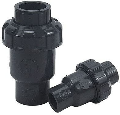 1 Pièces I.D20~50mm Clapet Anti-Retour en PVC, Raccords De Tuyau De Réservoir De Poissons D'aquarium À Clapet Anti-Retour, Connecteurs De Tube d'eau D'irrigation De Jardin (Size : Inner 32mm)