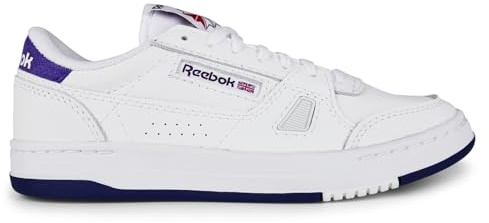 Reebok Baskets Lt Court pour homme, blanc/violet, 42 EU