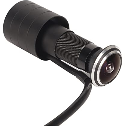 Türspion-Kamera, Tür-Augenloch-Kamera, Weitwinkel 1920P, 4 Millionen Pixel, Laufwerksfreie RJ45-Guckloch-IP-Kamera für die Sicherheit zu Hause