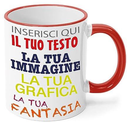 Gruppo Veneziano - tazza in ceramica personalizzata - personalizza la tua tazza con testi , loghi , grafiche , immagini e tanto altro - ideale per regalo e altro - 100% Made in Italy.