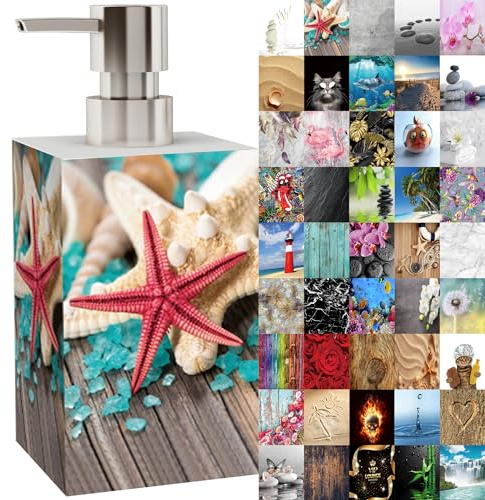 Sanilo Dispenser di sapone di prima qualità, grande scelta di belli dosatore di sapone bagno, design elegante (Bath Salt)