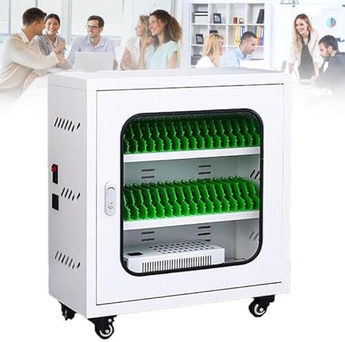 Handy-Ladestationen, Handy-Aufladung, Handy-Schrank aus Aluminiumlegierung, tragbare Handy-Aufbewahrungsbox, Handy-Safe für Firmen-Konferenzraum,40Slots