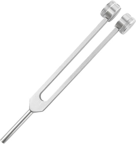128 Hz Tuning Fork Aluminum Alloy Tuning Forks for Healing 128 Hz Healing Instrument for Meditation Therapy Musical Instruments