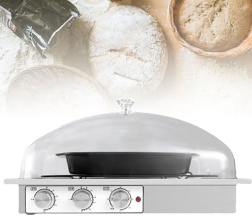 Calentador de masa de levadura, caja de fermentación de pan extraíble, temperatura ajustable (0 ° C a 45 ° C), pan fermentado en casa, yogur, temporizador de 0 a 120 minutos,590 * 430 * 300mm