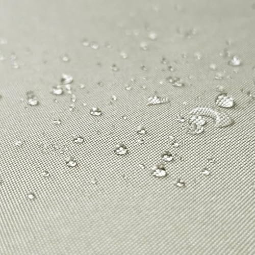 PAWOTEX Wasserdichter Stoff Meterware Polyesterstoff Markisenstoff mit UV-Schutz Reißfest und Langlebig 165g/160cm Wasserfest Beschichteter Outdoorstoff fur Vorhänge, Kissen für Garten, Bezüge