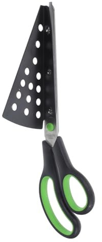 Zerodeko Pizza in Acciaio Inox Professionale Forbici Pizza Accessorio Cucina per Casa Staccabile