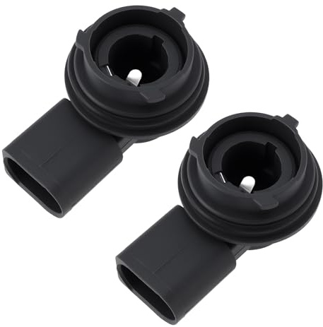 eMagTech 2 Portalámparas para Luz de Circulación Diurna de Coche 1Z0941669 Compatible con Skoda Compatible con VW