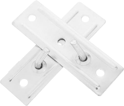 HOLIDYOYO Water Heater Support Bracket with High Weight Capacity for Hollow Wall Installations Water Heater Wall Mounting Plate Silver Iron Material