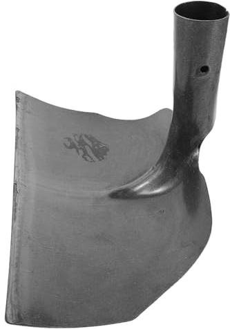 TOYANDONA Pala Pulizia Multifunzionale in Acciaio di Manganese per Stalle e Fienili Raschietto Resistente per Rimozione Letame in Allevamenti Bovini Cavalli e Pollame