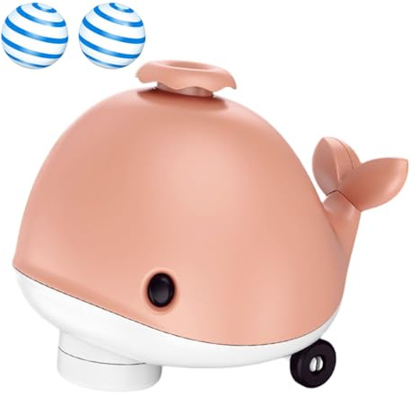 Generisch - Palla da Nuoto – Giocattolo Elettrico – Funzione Flessibile e Musicale, Ventola di Raffreddamento, Forniture per Animali Domestici, Giochi pallidi bilanciati per Il Comfort dei Gatti