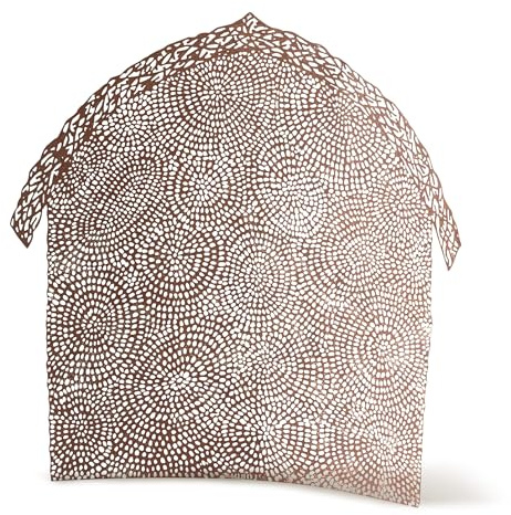Willow Tree Shelter for The Holy Family, Pierced-Metal Nativity Backdrop