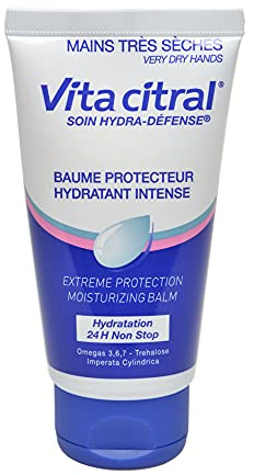 Vita Citral Hydro-Schutz Handcreme für sehr trockene, feuchtigkeitsarme, raue und geschädigte Hände, 75ml