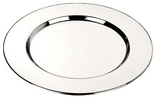Sottopiatto cromato stile Cardinale