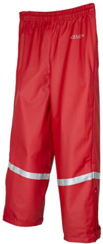 BMS Kinder Regenhose Softskin Buddelbundhose OekoTex Rot-146