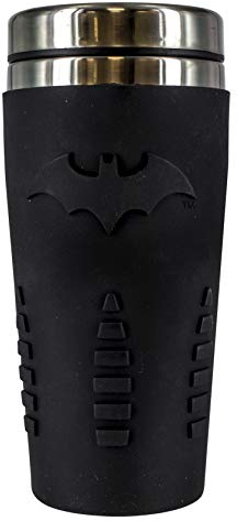 Gobelet de Voyage Batman - Gobelet Réutilisable Officiel pour Café & Thé, Parfait pour Commutateurs, Cadeau pour Fans 450ml