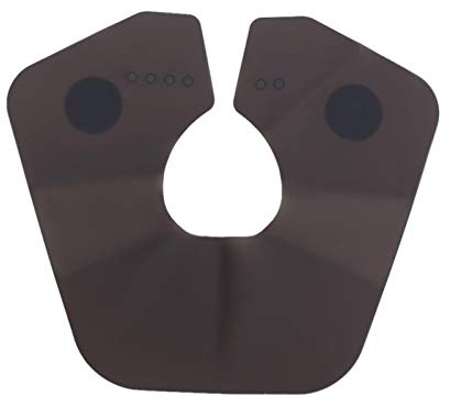 Coiffure Cape, Layhou Col Magnétique pour Coiffeurs Noir pour Coupe, Soft Salon Haircut Épaule Wrap, Capes de Coupe, Teinture et Lavage, Tablier Réglable de Cape de Cou en Silicone