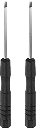 sourcing map Mini Torx Tournevis, T5 Étoile Tête pour Montre Lunettes Électronique Réparation, 2 Pcs