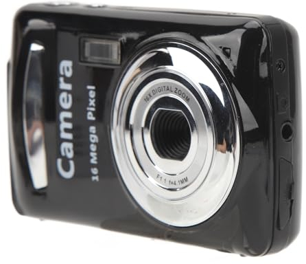 Small 16X Zoom Digital Camera for Teens, Portable Compact Small Video Camera, HD 1080P Digital Video Camera for Beginners Photography Built in Microphone