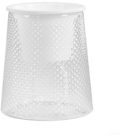 CWOQOCW Selbstbewässernder Blumentopf, Hydrokultur-Blumentopf, automatisch, transparent, selbstbewässernd, Blumentopf, Büro für Orchidee, afrikanische Veilchen, Friedenslilie (transparent 150#)