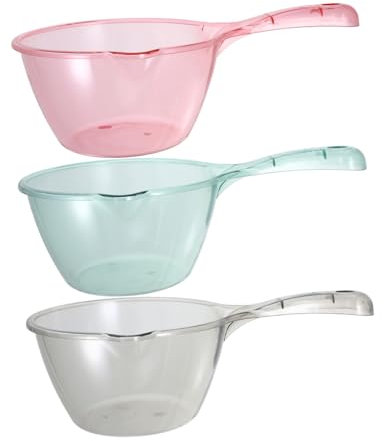 Garneck 9 Pz cucchiaio da cucina cucchiaio cucina Durevole mestolo per versare paletta per il bucato Pescare mini cucchiai per bambini d'acqua portatile mestolo doccia bagno pcdg