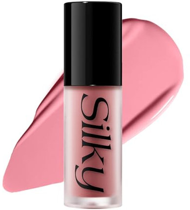 Blush liquide, blush crème mat et doux pour les joues, teinte rosée naturelle et durable pour une couleur très pigmentée, hydratante et légère pour un maquillage estompé du visage (#04, 1PC)