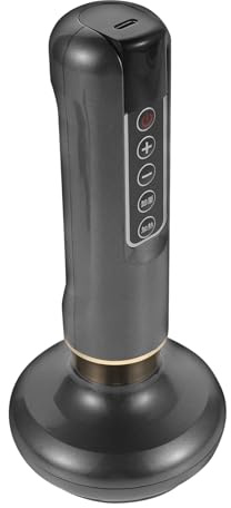 DEARMAMY Dispositivo Eléctrico De Raspado y Ventosas Masajeador Portátil Multifunción Con Ajustables y Calentamiento Por Luz Roja Para Cuello Espalda y Uso Corporal