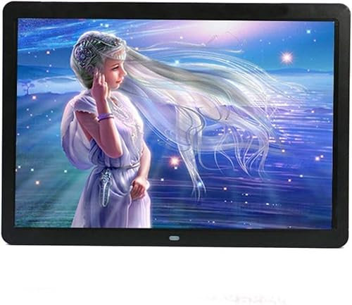 Cornice per foto digitali Cornice digitale ad alta definizione da 17 pollici + 16 GB, cornice for album fotografico elettronico, ornamento elettronico for la casa, macchina pubblicitaria commerciale(B