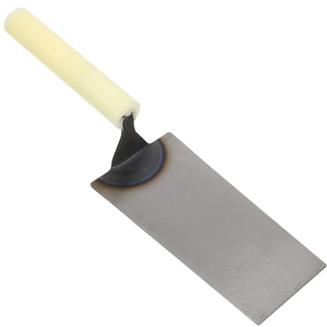 ANDRESLAD Truelle À Plâtre en Acier Inoxydable : Truelle De Finition pour Plâtre, Maçonnerie, Cloison Sèche, Outil De Lissage avec Poignée Confortable pour Une Utilisation Intérieure Et