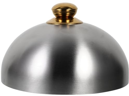 DOITOOL Stainless Steel Food Dome Cover Household Kitchen Plate Covers for Dinner Plates and Steak Dome Shield for Food Protection and Heat Retention Versatile Use for Home and Restaurant