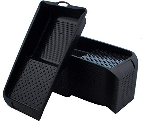 10er Set Farbwanne Lackierwanne Lackschale Lasur Schalen 15x32 cm