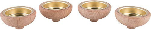 Richard Glässer Adapter für Teelicht 1,4 cm - 4er-Set