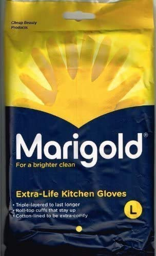 Marigold 2 x Kitchen Gloves Large Pack of 3
