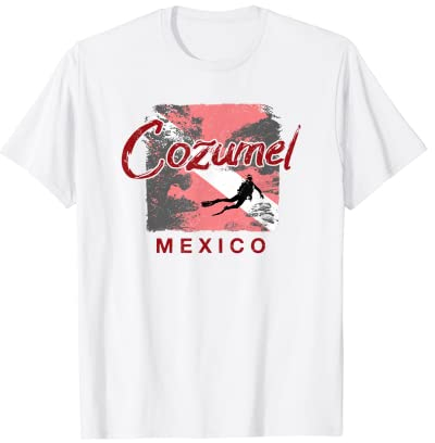 Cozumel Mexiko Tauchen T-Shirt