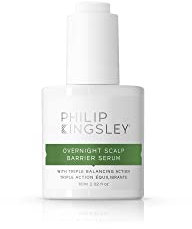 Philip Kingsley | Overnight Hydrating Hair Scalp Barrier Serum | Hydration Treatment for Dry, Itchy, Flaky, Oily Scalps | Triple Balancing Action, Scalp Care Products with Aloe Vera | 60ml
