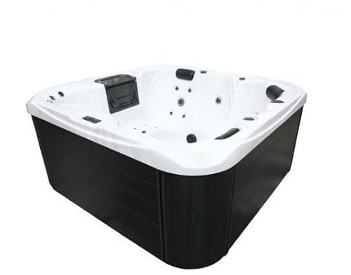 Bagno Italia Minipiscina spa relax 200x200 cm 31 getti 5 posti radio wi-fi bluetooth