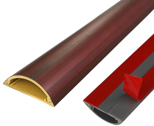 RobustWeg Kabelkanal,Kabelschacht Kabel Verstecken Wand,TV Kabelkanal,Kabelabdeckung,Kabelschutz Kabelschacht,verstecken,Verhindert Unfälle,für Wand,Decken,Sockel oder Bodenkabelaufbewahrung