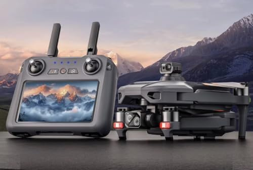 Drone SG909 avec Caméra 4K HD, 45 Minutes de Vol, 6km de Distance, Kit Complet avec Sac de Transport et Accessoires, télécommande Tactile Amateur et professionnel