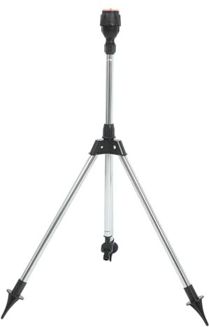 Yardwe Arroseur De Pelouse à Impact avec Trépied Réglable Système Arrosage Rotatif pour Jardin Et Cour Robuste Et Stable