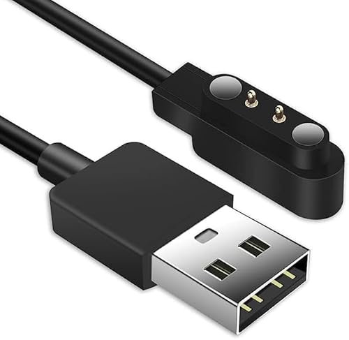 Câble de Charge Magnétique Universel pour Smartwatch, Compatible avec Montres Connectées/Fitness Trackers, Charge Rapide et Sécurisée, Accessoire Pratique pour Vos Appareils Électroniques (4mm)