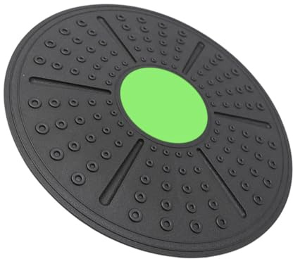 Outanaya Sensorisches Balanceboard mit Massagepunkten 360° Drehbares Gleichgewichtstrainingsbrett aus Langlebigem Kunststoff Rutschfestes Balance Übungsbrett für Heimfitness