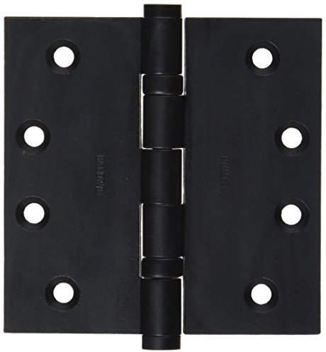 Baldwin 1041402I Square Ball Bearing Mortise Hinge, Distressed Oil Rubbed Bronze