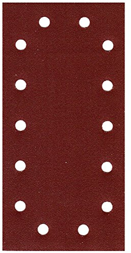 50er Pack Schleifpapier Schleifblatt 115 x 230mm 14 Loch Körn.= 80 Schwingschleifer