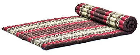 Leewadee Esterilla Thai Enrollable Ancha 190 x 100 cm - Kapok Masaje Thai & Dormir Alternativa Futon