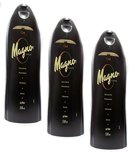 3 x la TOJA Magno Classic Gel – Gel – Gel de Ducha 550 ml (total de 1650ml)