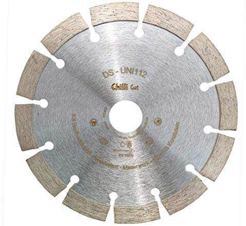 Disque à tronçonner diamanté de qualité supérieure Ø 115 mm pour fraiseuse à maçonnerie et fraiseuse