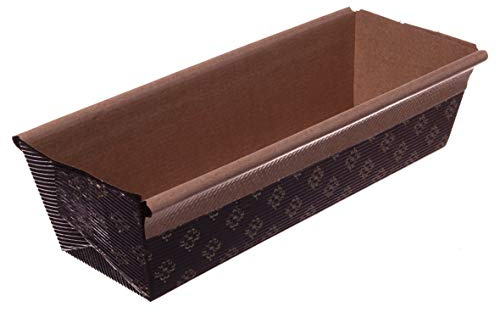 Pro DP 480 Einwegbackformen Papierbackformen Einmal Backform Papier mit Backtrenn Funktion Sandkuchen eckig 235x80x75mm - Inkl. Verpackungslizenz in D